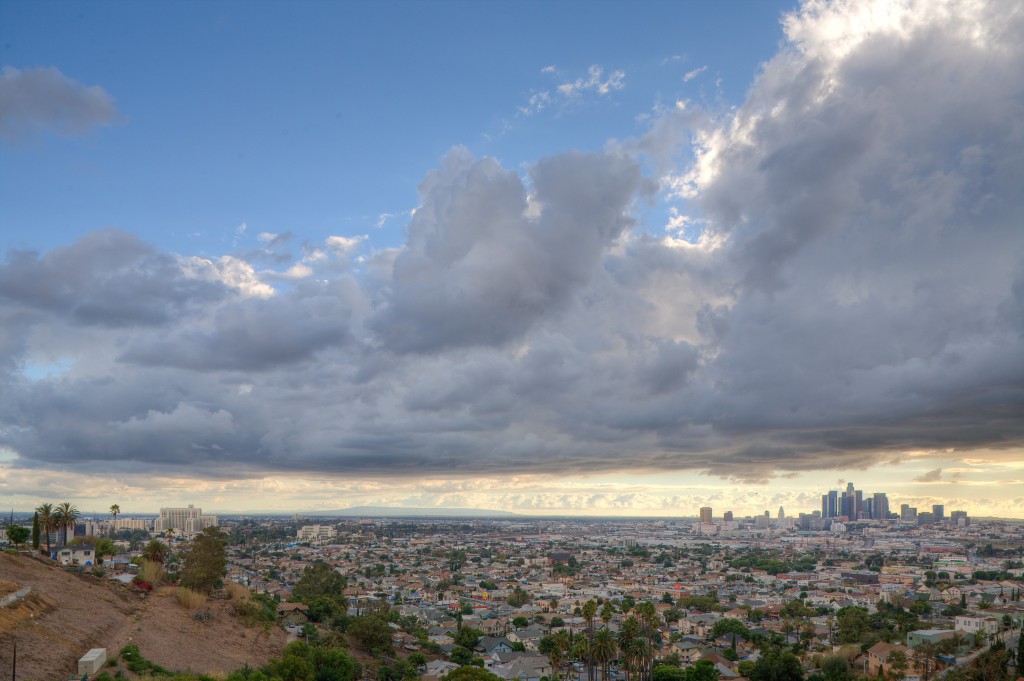 Dowtown LA From Lincoln Heights