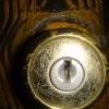 well worn doorknob