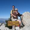 Dave and Penelope Atop Mt. San Jacinto P