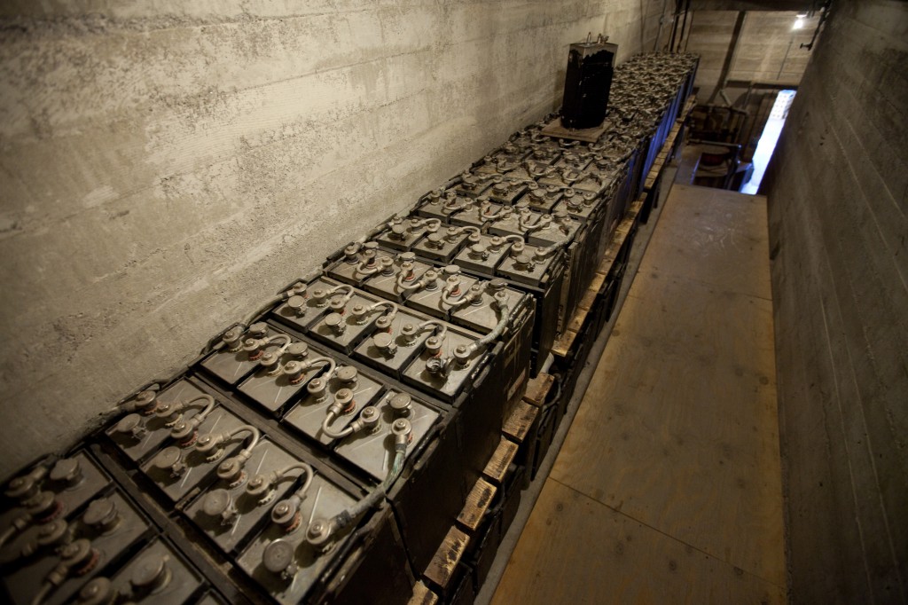 Edison Storage Batteries in Scotty's Castle Tunnels