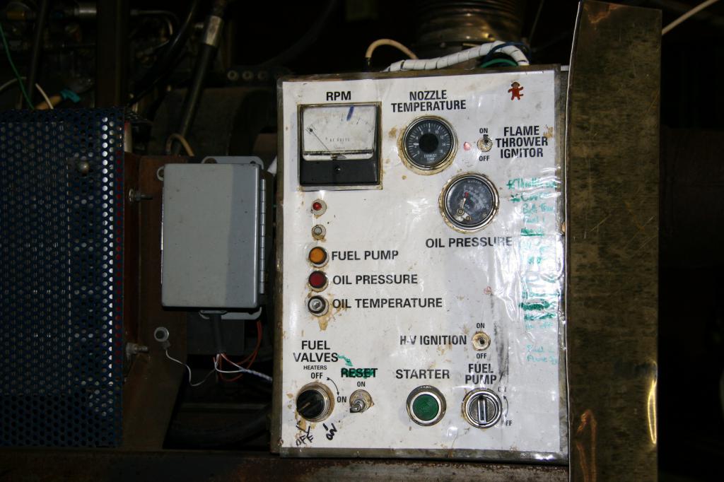 flame whistle control panel